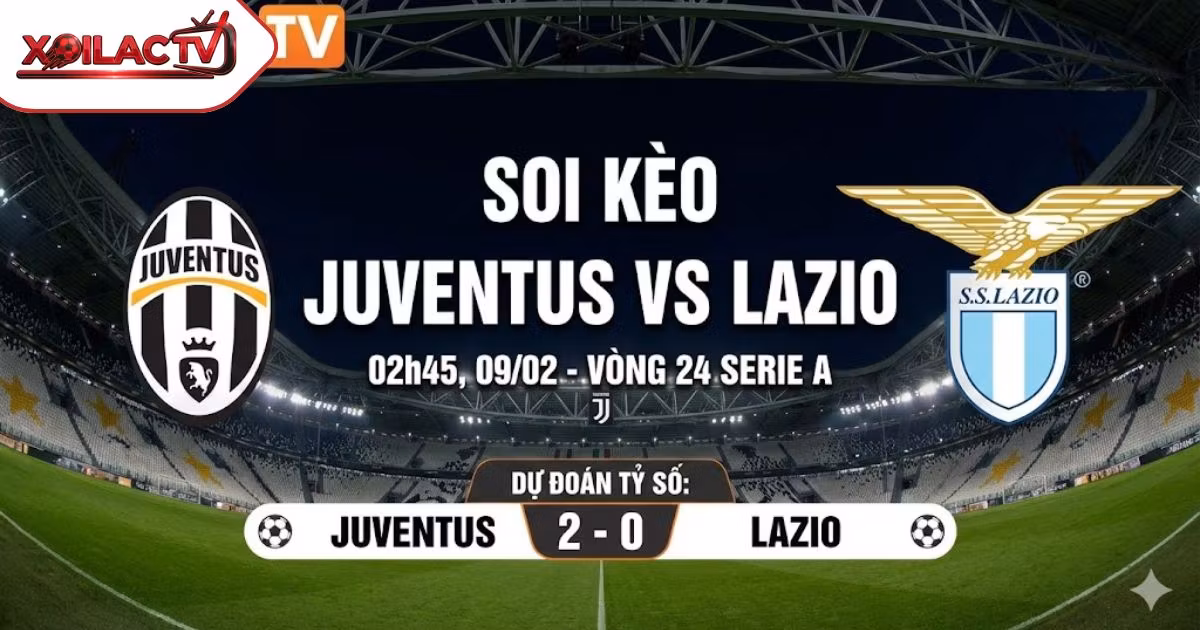Soi kèo Juventus vs Lazio