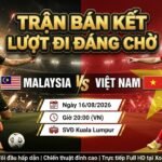 Nhận định soi kèo trận đại chiến Malaysia vs Việt Nam bán kết lượt đi AFF Cup 2026 trực tiếp Full HD trên Xoilac TV.